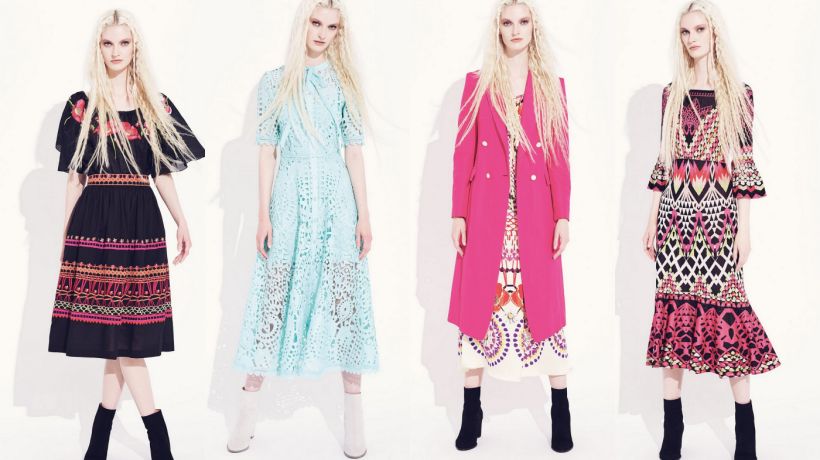 Alice Temperley do své Resort kolekce 2017 zachytává sny