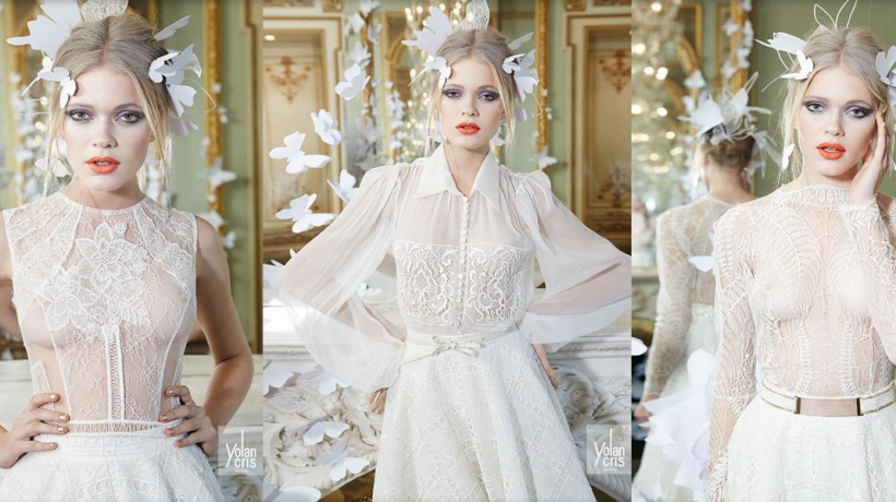 Úchvatná kolekce couture svatebních šatů YolanCris pro rok 2015