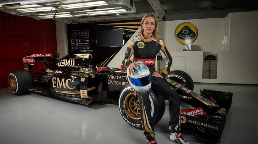 Novou tváří Stelly McCartney je závodnice F1 Carmen Jorda