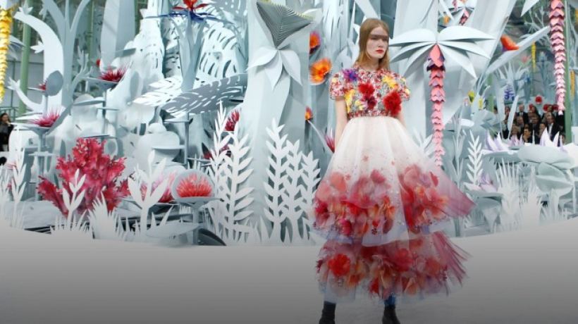 Zahrada budoucnosti Chanel SS 2015 Couture