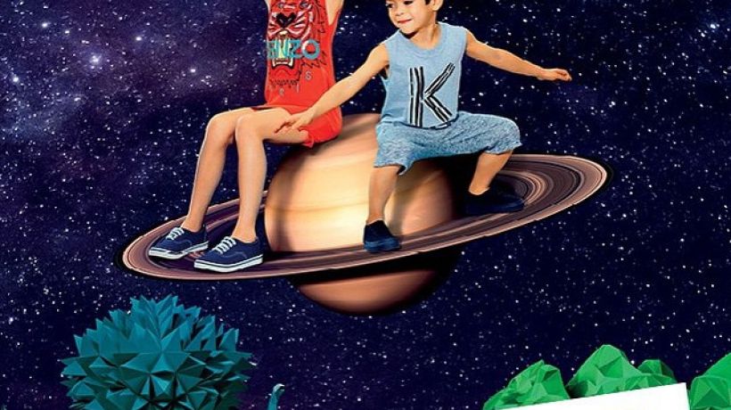 Na vlnách fantazie s Kenzo Kids SS 2015