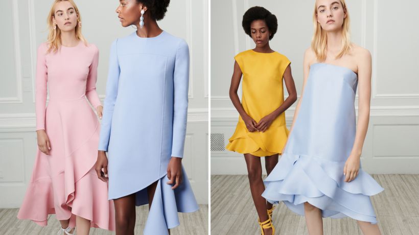 Resort kolekce značky Oscar de la Renta září výraznými barvami a výšivkami
