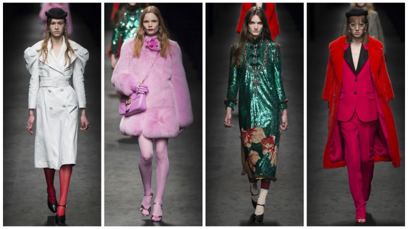Éterická podzimní show Gucci