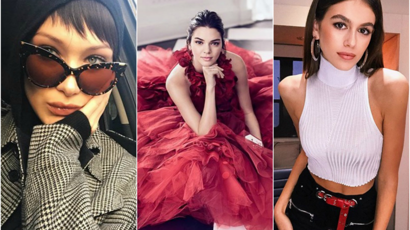Které modelky a módní značky vládly Instagramu v roce 2017?