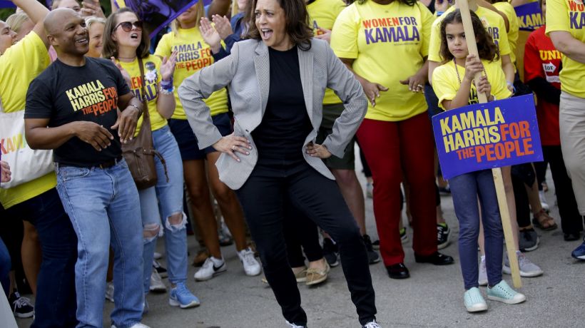 V šatníku budoucí viceprezidentky Spojených států Kamaly Harrisové