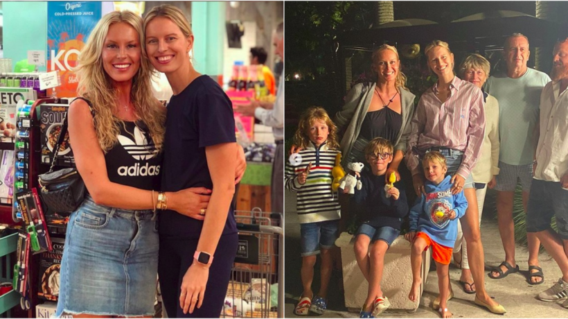 Simona Krainová a Karolína Kurková se potkaly v supermarketu v Miami