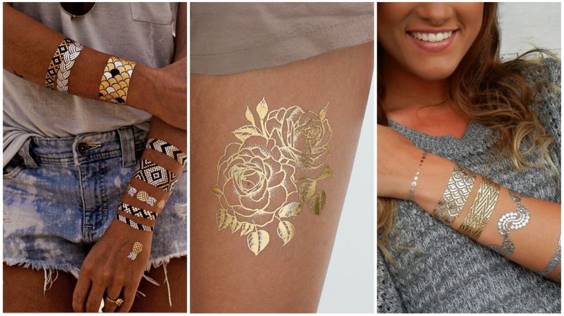 Hit léta? Golden tattoo, které vůbec nemusí být jen zlaté