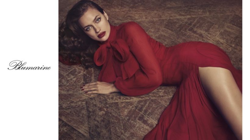 Obsáhlá kampaň Blumarine s Irinou Shayk na podzim 2017