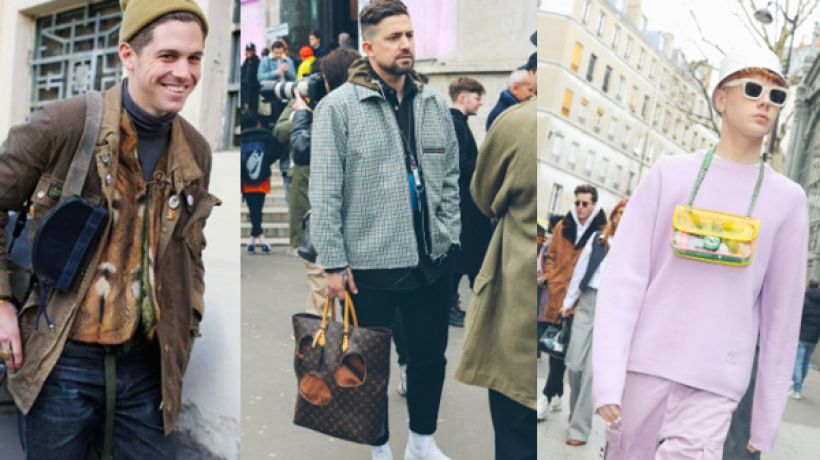 Pánský Street style u přehlídek pro podzim 2019