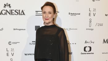 Herečka Milena Steinmasslová uchvátila svými šaty od návrhářky Tatiany Kovaříkové celého Českého lva