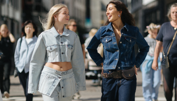 Průvodce těmi nejlepšími denimovými streetstyle modely z kodaňského fashion weeku