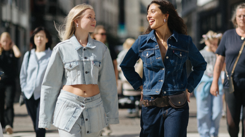 Průvodce těmi nejlepšími denimovými streetstyle modely z kodaňského fashion weeku