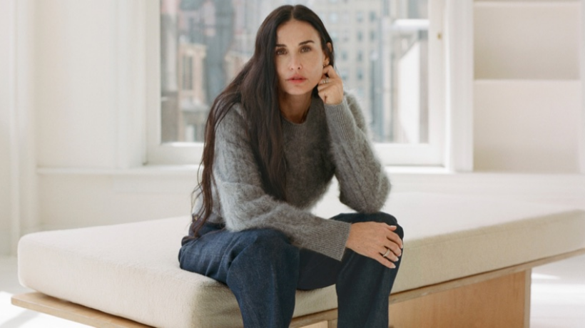 Nestárnoucí Demi Moore pro značku J. Crew nafotil fotograf Max Farago