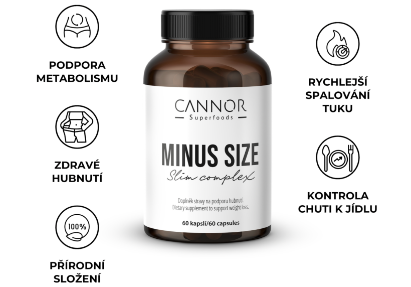 Cannor přichází se Slim Complex Minus Size – doplňkem stravy na podporu hubnutí