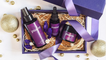 Luxusní vánoční balíčky Puaree:  Voňavé kosmetické a wellness sety pro každého