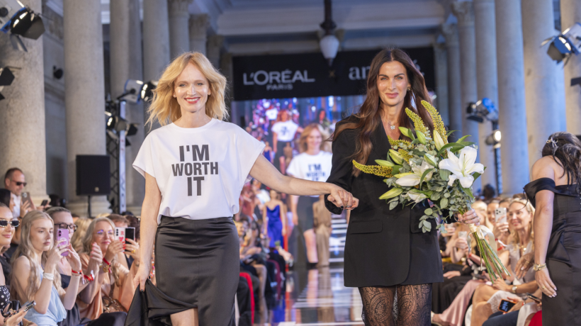 Aňa Geislerová ovládla molo v Karlových Varech. Beauty Fashion Show spojila českou módu se světovým glamour