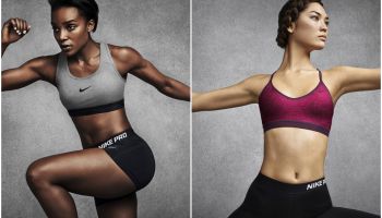 Nike představil novou řadu sportovních podprsenek s různými stupni podpory