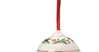 Christmas 2023 Poprcelánová ozdoba 8,5 cm, kolekce Rosenthal Hutschenreuther, Potten&Pannen, 605 Kč