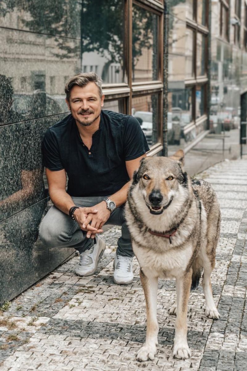 Jiří "Dymo" Urban / foto: Linda Orlik / se svolením Psí šance z.s.
