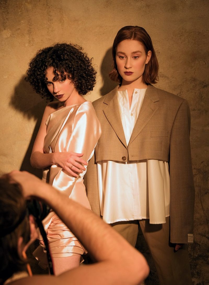 herečky Natálie Halouzková a Darija Pavlovičová / foto se svolením Michaela Šedo