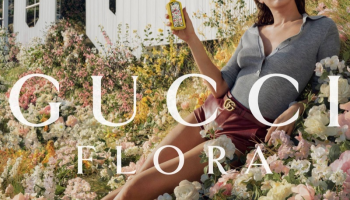 R --- Zpěvačka Miley Cyrus ovládla v sexy topu nejnovější vůni Gucci