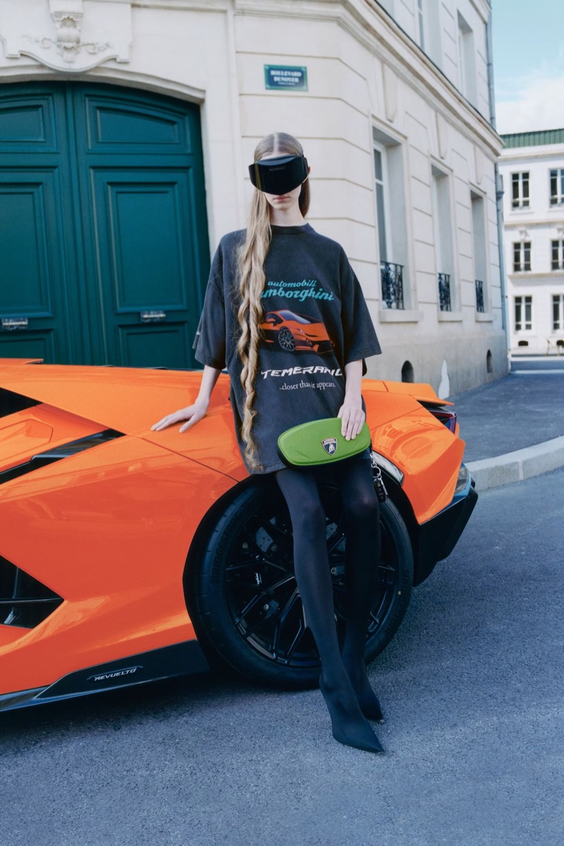Balenciaga x Lamborghini / foto: se svolením Balenciaga