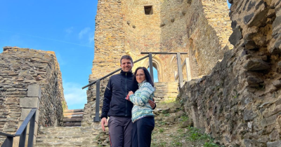 ministr životního prostředí Petr Hladík s manželkou Zuzanou / foto se svolením P. Hladíka
