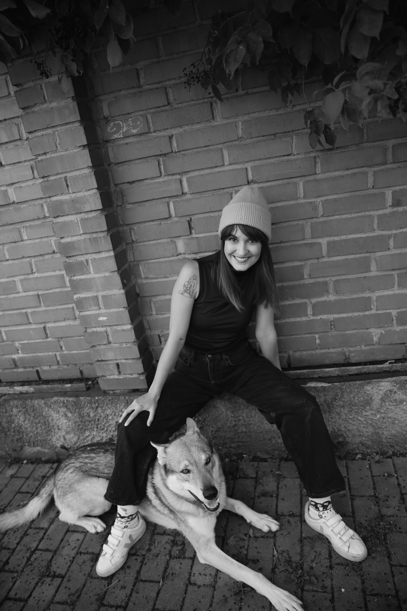 Pavla Dostálová / foto: Petr Kozlík / se svolením Psí šance z.s.