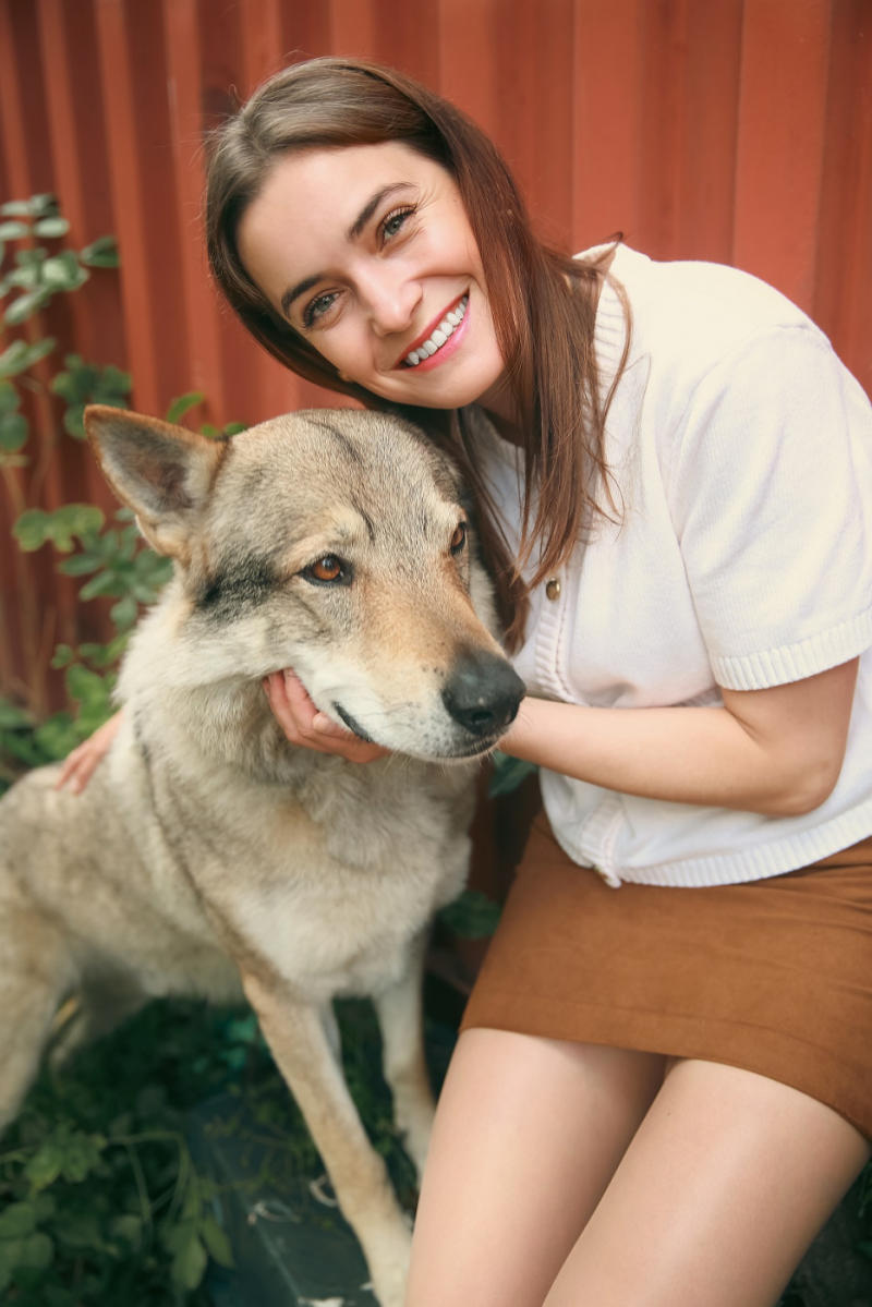 Sarah Haváčová / foto: Petr Kozlík / se svolením Psí šance z.s.