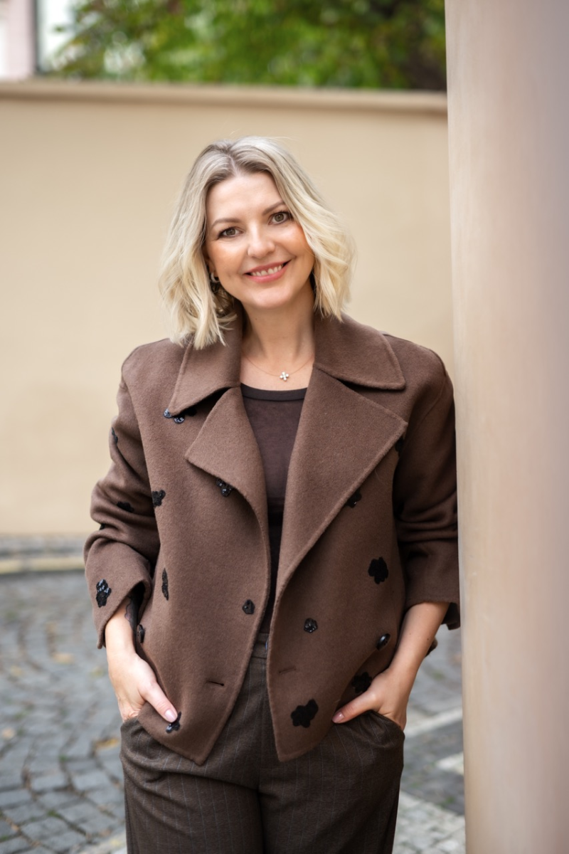 Stylistka a majitelka konceptu Indivine - Lenka Zelenohorská. Foto: Greta Konečná Blumajerová