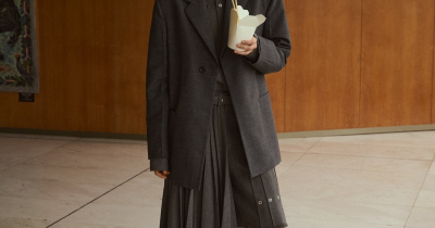 Karolína Čápková v editorialu Vogue Portugal / foto: Andreas Ortner