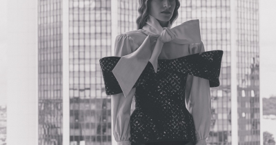 Karolína Čápková v editorialu Vogue Portugal / foto: Andreas Ortner