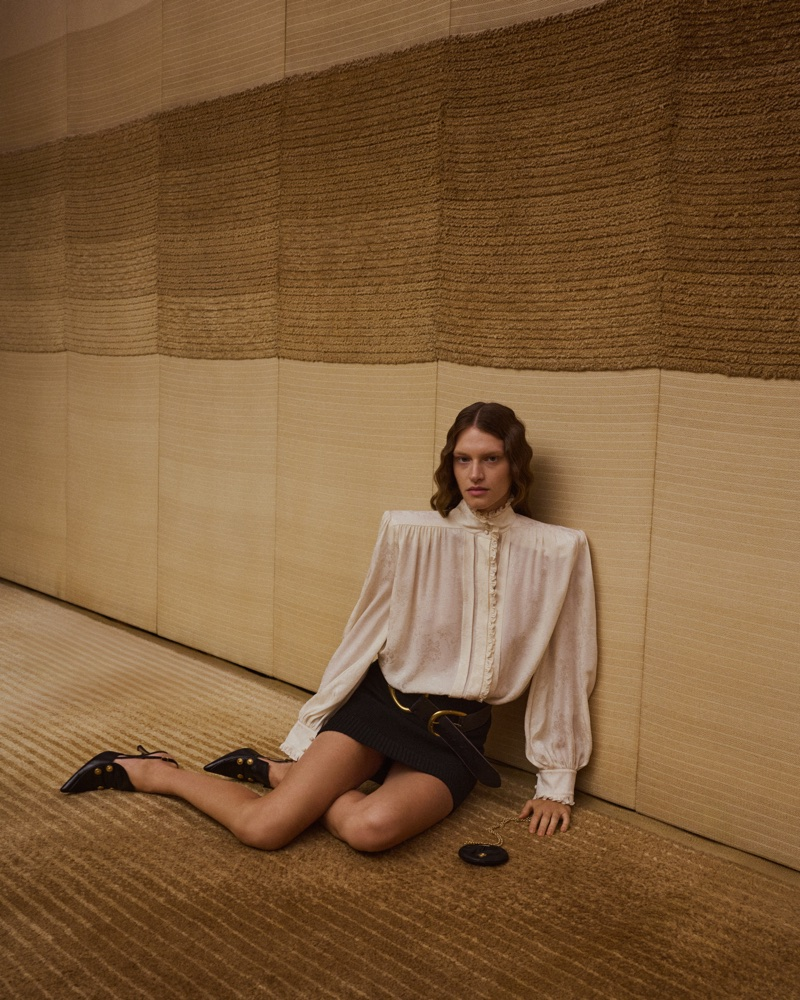 Karolína Čápková v editorialu Vogue Portugal / foto: Andreas Ortner
