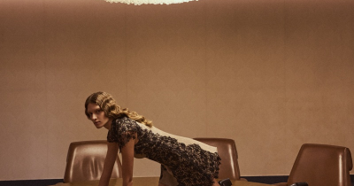 Karolína Čápková v editorialu Vogue Portugal / foto: Andreas Ortner