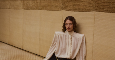 Karolína Čápková v editorialu Vogue Portugal / foto: Andreas Ortner