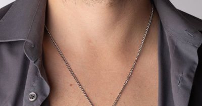 Přívěsek z chirurgické oceli Hokej - včetně řetízku 60cm