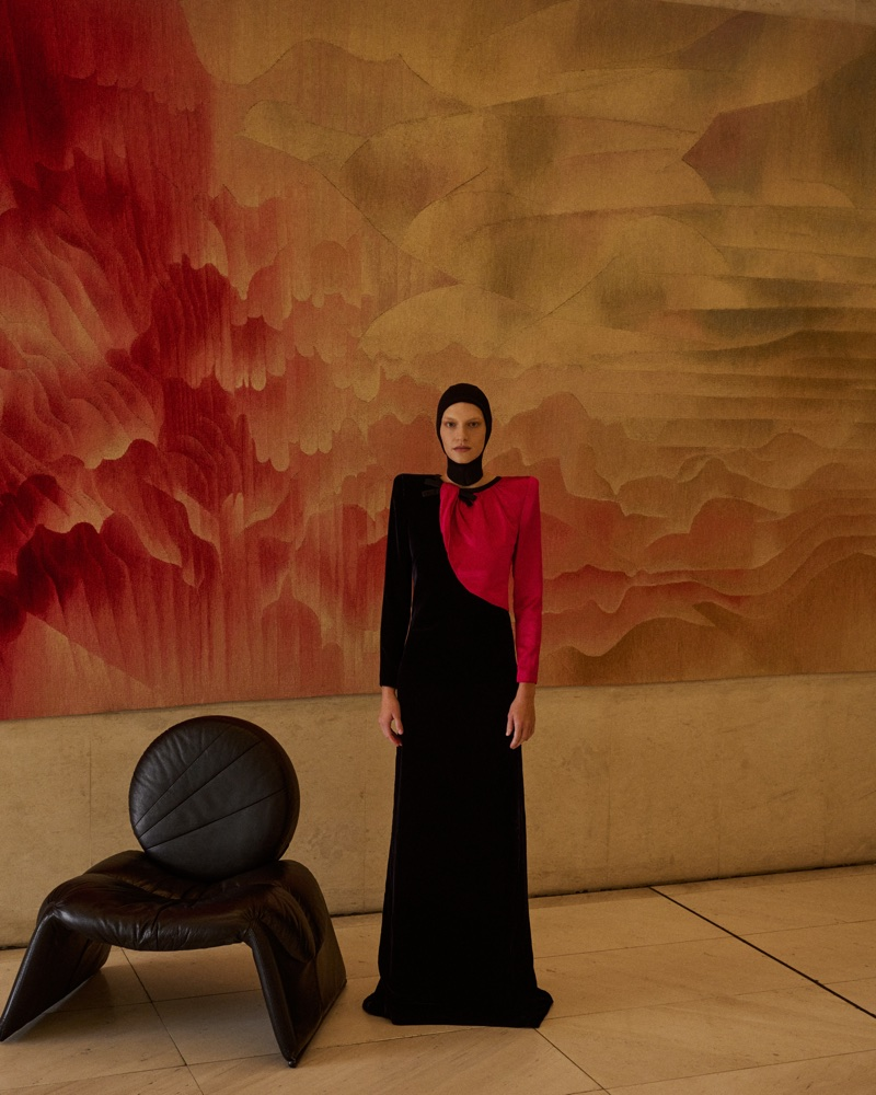 Karolína Čápková v editorialu Vogue Portugal / foto: Andreas Ortner