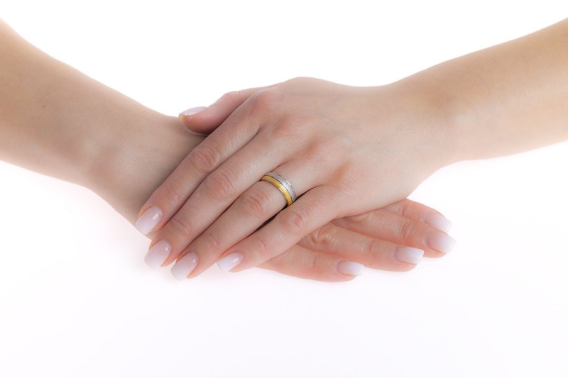 Snubní prsten FLERS z chirurgické oceli