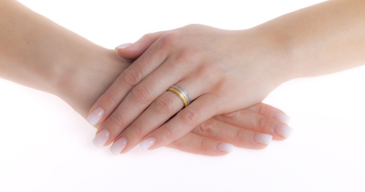 Snubní prsten FLERS z chirurgické oceli