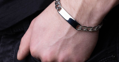 Pánský náramek CURB Pancer z chirurgické oceli