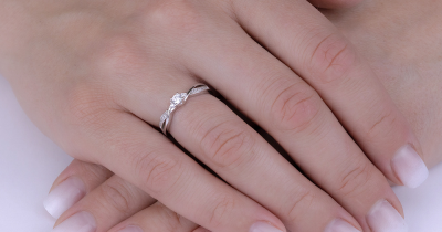 Stříbrný prsten se Swarovski® Zirconia