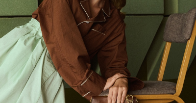 Karolína Čápková v editorialu Vogue Portugal / foto: Andreas Ortner