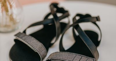 třpytivé sandály Ahinsa Shoes
