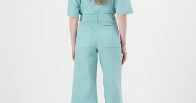 Zalando - Billabong FREE FALL - Široké džíny - misty blue 1.238 Kč