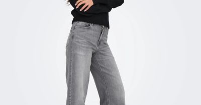 Only - ONLMADISON Vysoký pas Wide Leg Fit Džíny 1.299 Kč