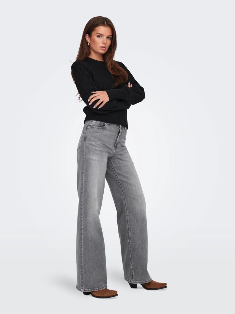 Only - ONLMADISON Vysoký pas Wide Leg Fit Džíny 1.299 Kč