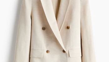 Lněné sako jako ideální základ pro jarní outfity