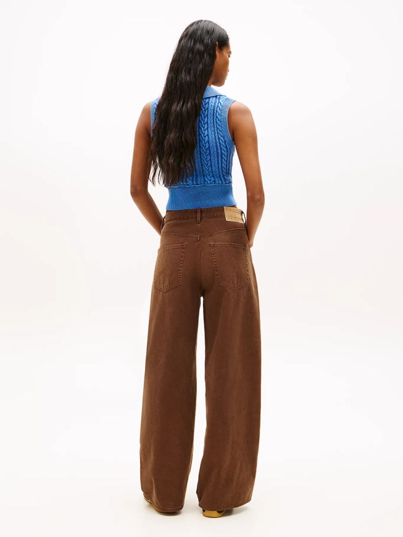 Tommy Hilfiger - Washed Canvas Mid Rise Loose Jeans 2.790 Kč