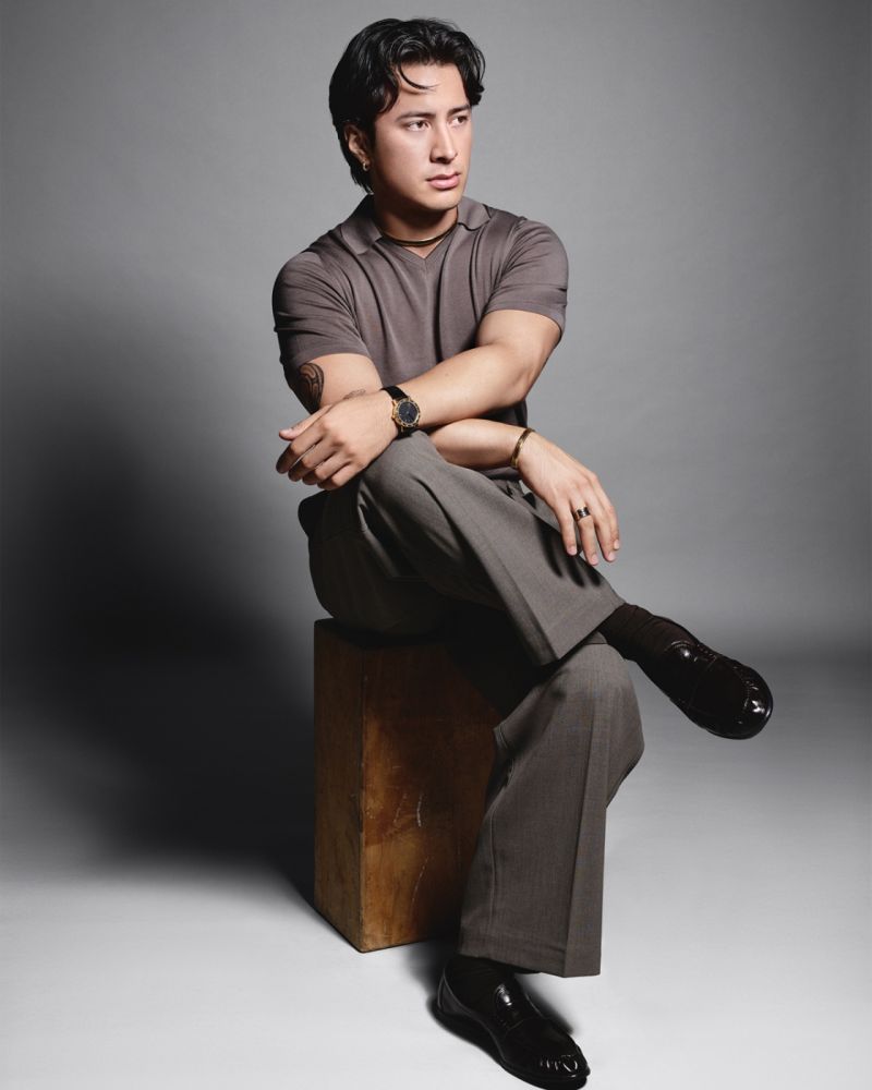 herec Hudson Williams / foto: se svolením Bvlgari