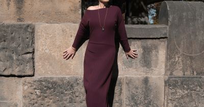 Bára Kodetová v kolekci Martiny Pipkové Loudové / foto: se svolením M. Pipkové Loudové